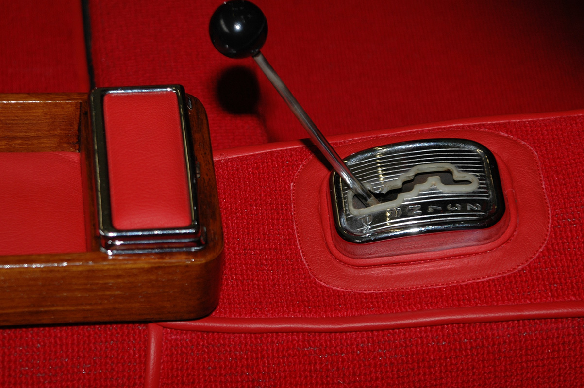 Mercedes SL 280 Pagode 1969 Schalthebel