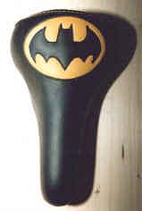 Fahrradsattel mit Batman - Motiv