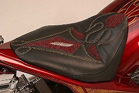 Harley Umbau Devil's Toy Sitzbank