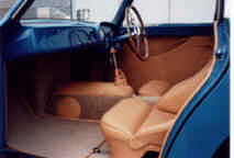 Ferrari 250MM Baujahr 1953 Innenausstattung Fahrersitz