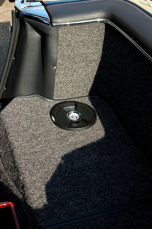 MERCEDES SL280 Pagode 1969 Gepckraum