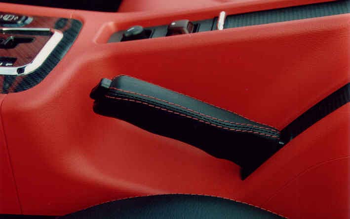 Mercedes SLK Typ R170  Innenausstatung Handbremshebel