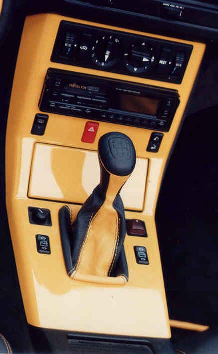 Mercedes SL Typ R129 Innenausstattung Schalthebel