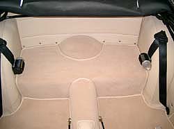 Triumph TR6 C Innenausstattung Laderaum