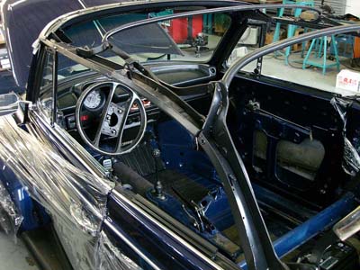 VW 1303 Verdeck-Gestange (Spriegel)