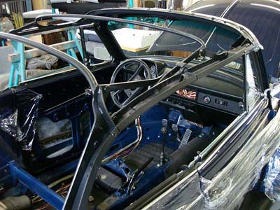 VW 1303 Verdeck-Gestange (Spriegel)