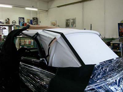 VW 1303 Verdeck-Polster