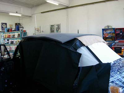 VW 1303 Verdeck-Polster