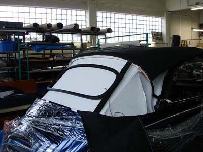 VW 1303 Verdeck Fensterrahmen