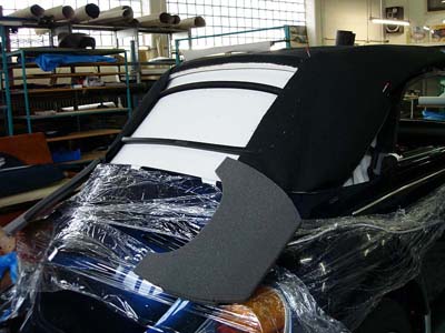 VW 1303 Verdeck Fensterrahmen