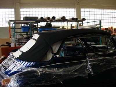 VW 1303 Verdeck Fensterrahmen