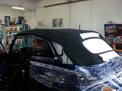 VW 1303 Verdeck Fensterrahmen