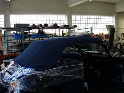 VW 1303 Verdeck-Bezug Aussenhaut