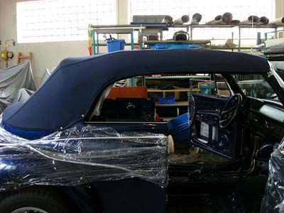 VW 1303 Verdeck-Bezug Aussenhaut