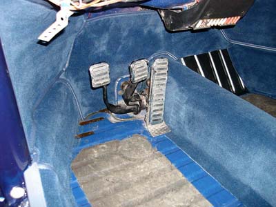 VW 1303 Teppich-Ausstattung