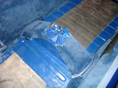 VW 1303 Teppich-Ausstattung